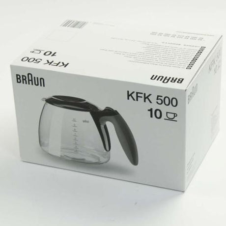 This is a genuine Delonghi 0X63104705 JAR CPL. KFK 500, WHITE/GREY