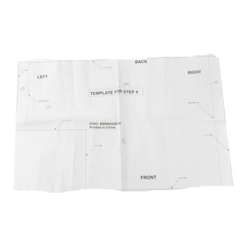 LG MBM40256103 TEMPLATE CARD