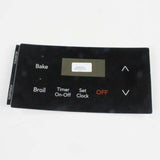 Electrolux 316220729 OVERLAY,CLOCK,BLACK