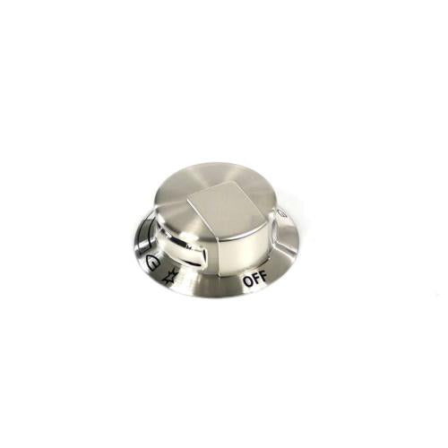 This is a genuine Electrolux 318905202 KNOB,BURNER,STAINLESS,(3)