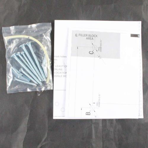 Electrolux 5304503192 MOUNTING KIT,WITH TEMPLATES