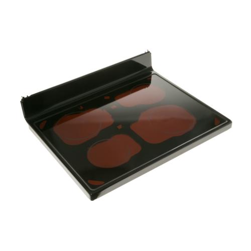 GE WB57K10142 RANGE TOP AND GLASS ASM