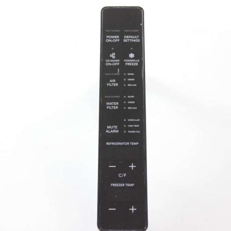 This is a genuine Electrolux 242048229 USER INTERFACE,,ASSEMBLY,BLACK