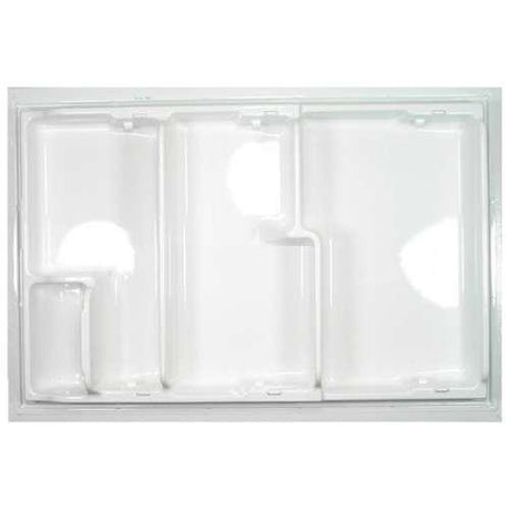 This is a genuine Electrolux 241798501 DSP DOOR-REFR,WHITE,COMPL ASSY