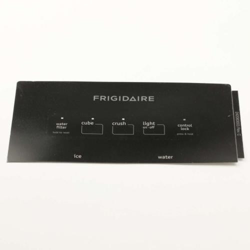 Electrolux 242083003 LABEL-MODULE COVER,BLACK