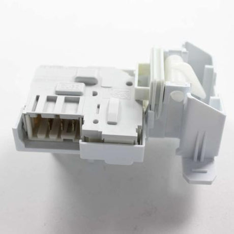 This is a genuine Electrolux 137353302 LOCK,LID W/O SWITCH,WHITE