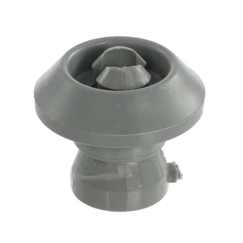 This is a genuine Electrolux 5304523190 WHEEL &amp; BUSHING ASSY,GRAY,UPPE
