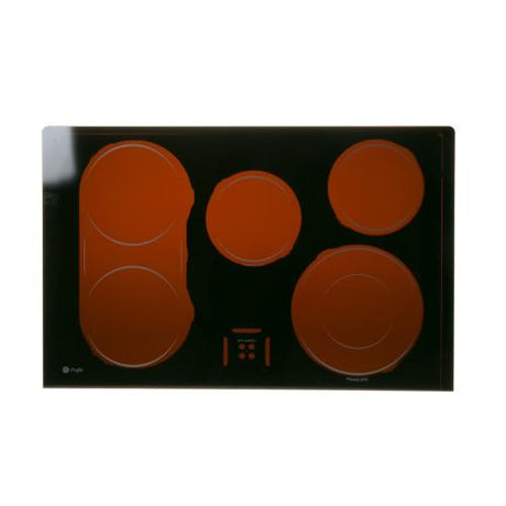 GE WB62T10776 MAINTOP GLASS ASM (BK)