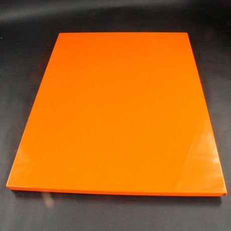 This is a genuine Bertazzoni 128004 FIANCO VERNICIATO S3D1 ARANCIO