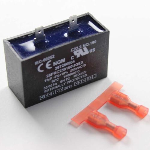 This is a genuine Electrolux 5304464438 CAPACITOR,RUN,220VAC,15 MICRO