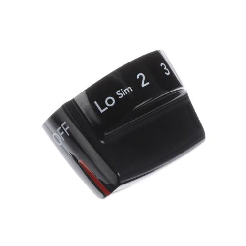 Electrolux 5304515466 KNOB,INF SWITCH,BLACK,SINGLE