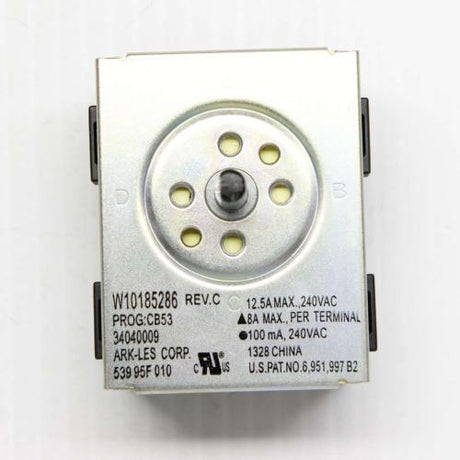 Whirlpool WPW10185286 INFINITE CONTROL SWITCH