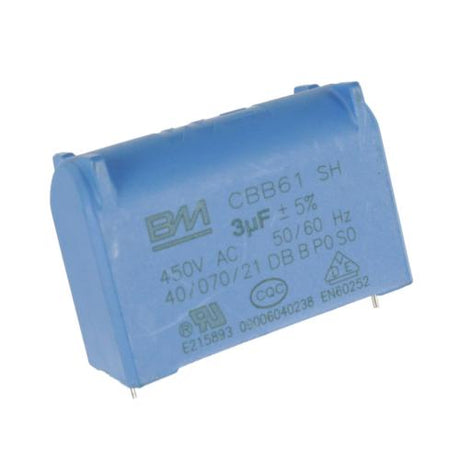 This is a genuine Midea 17400102000017 CAPACITOR (FAN MOTOR - 3UF/450
