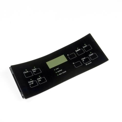 This is a genuine Electrolux 316419141 OVERLAY,CLOCK,BLACK,ES300