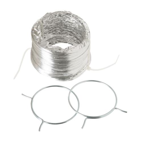 GE PM8X73 FLEXIBLE DRYER DUCT WITH 2 CLA