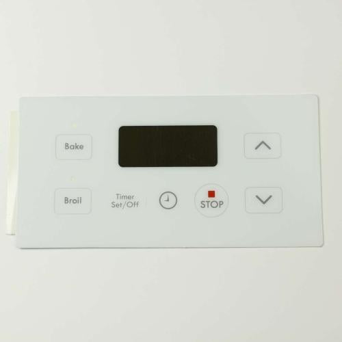 This is a genuine Electrolux 316354400 OVERLAY,CLOCK,WHITE