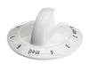 Electrolux 318196633 Knob,control,white