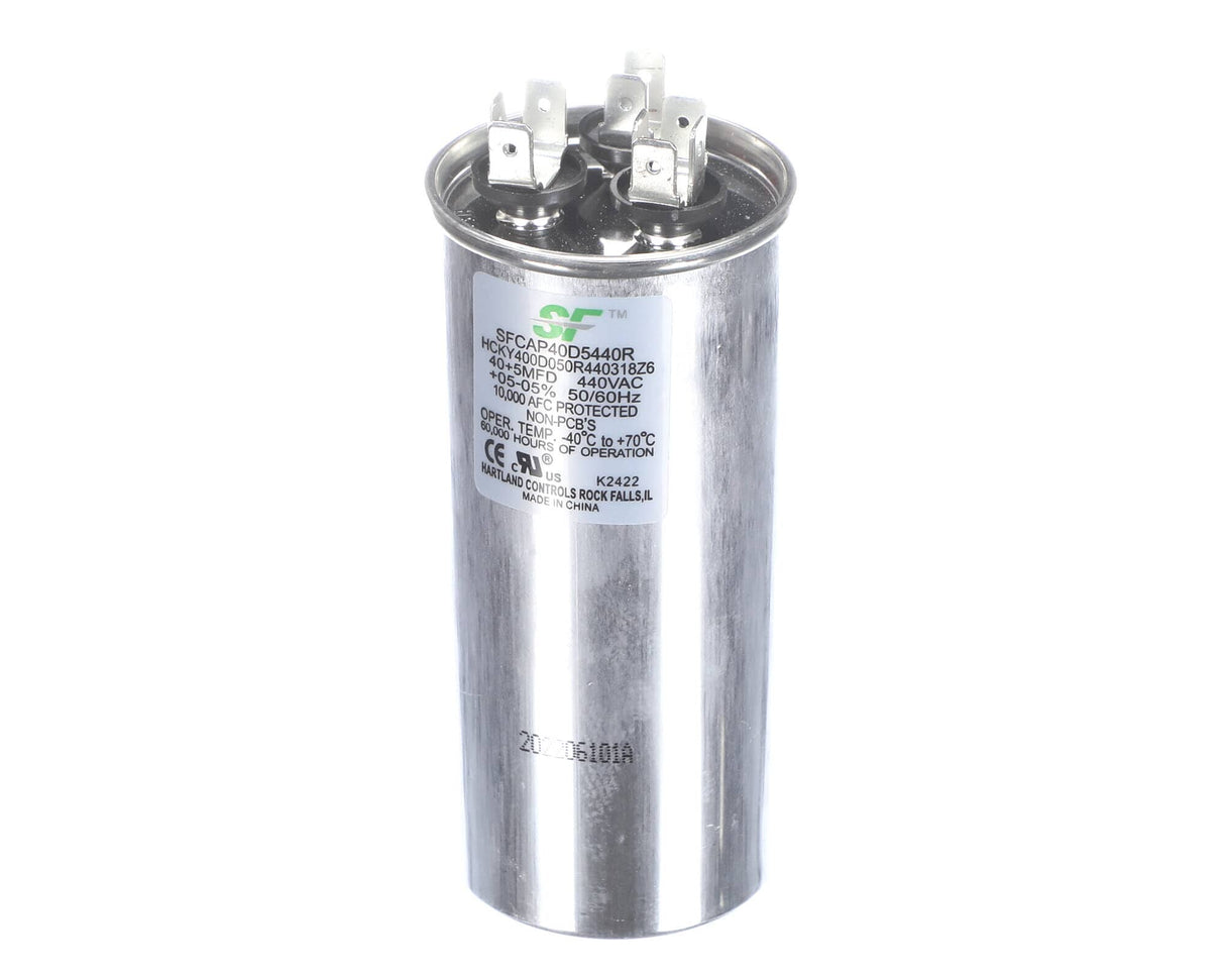 This is a genuine Trane SFCAP40D5440R CAPACITOR; 40+5MFD 370/440V RO